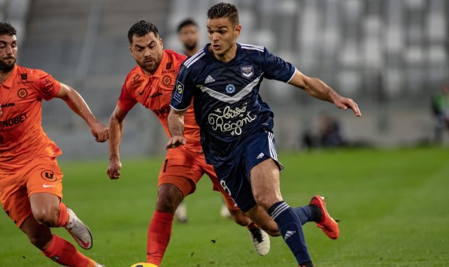 Hatem Ben Arfa en action face à Montpellier
