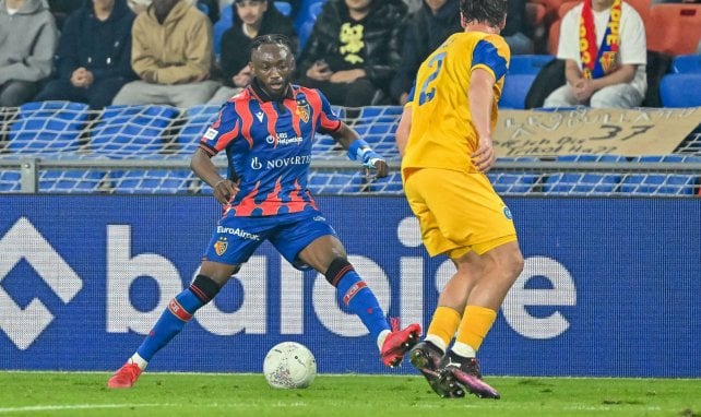 Bénie Traoré sous les couleurs du FC Bâle