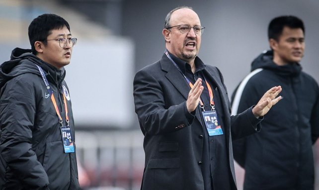 Rafa Benitez coachait le Dalian Pro depuis juillet 2019