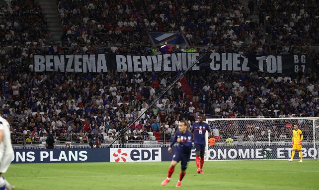 Les supporters du Groupama Stadium ont salué Karim Benzema comme il se doit