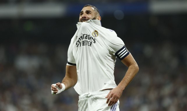 Karim Benzema après son penalty manqué face à Osasuna