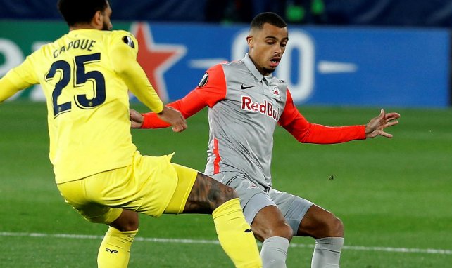Antoine Bernede face à Villarreal en Ligue des Champions