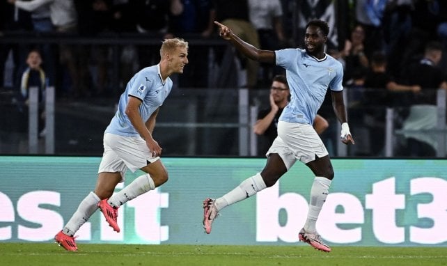 Boulaye Dia sous les couleurs de la Lazio.