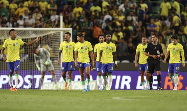 Le Brésil lors de la défaite contre le Sénégal