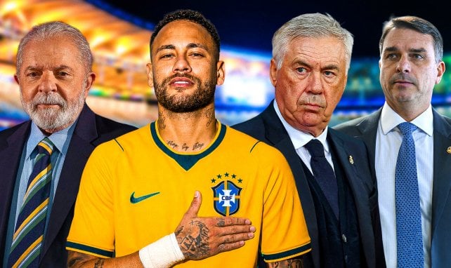 Bolsonaro, Lula, Neymar… Carlo Ancelotti au cœur d’un jeu politique au Brésil pour la Coupe du Monde 2026 ?