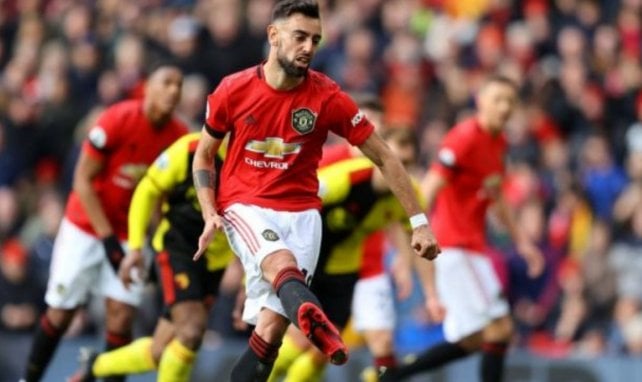 Bruno Fernandes buteur avec Manchester United