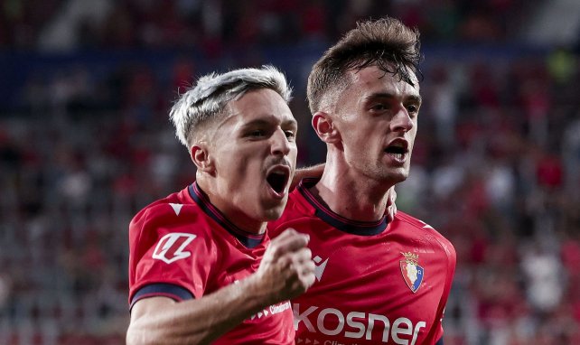 Bryan Zaragoza avec Osasuna
