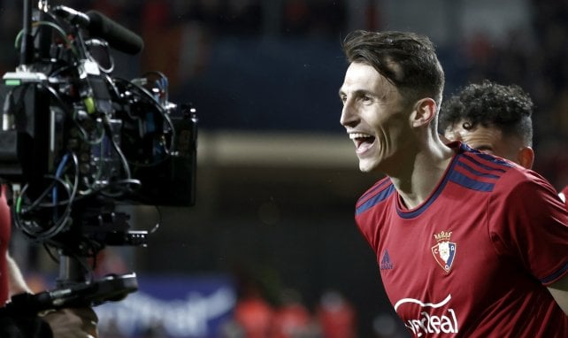 Ante Budimir sous le maillot d'Osasuna