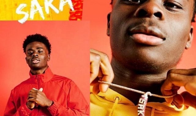 Bukayo Saka est officiellement un joueur New Balance