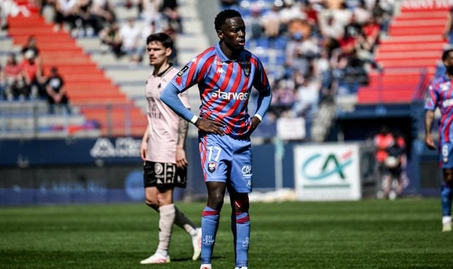 Godson Kyeremeh avec le SM Caen