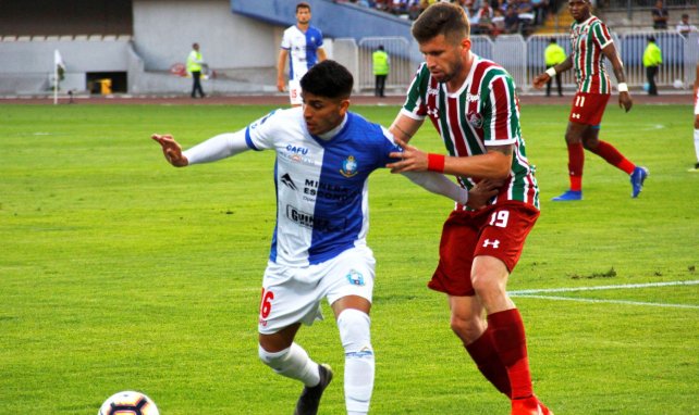 Caio Henrique lors de la rencontre entre Antofagasta et Fluminense