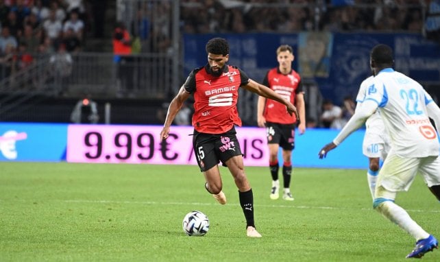 Mahdi Camara avec le Stade Rennais