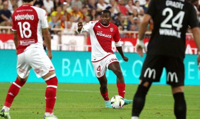 Mohamed Camara avec l'AS Monaco 