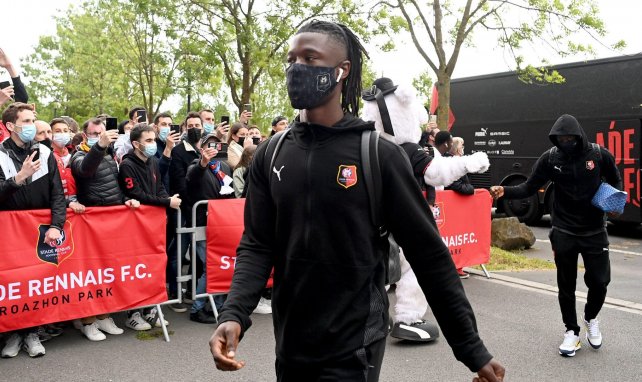 Eduardo Camavinga avec Rennes en mai dernier