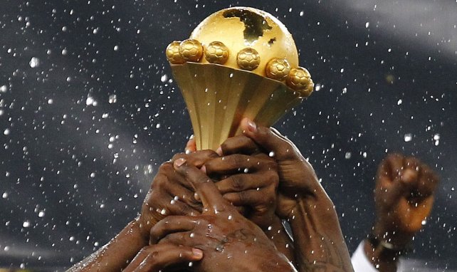 Le trophée de la Coupe d'Afrique des Nations 