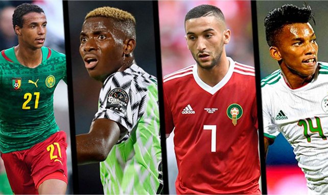 Matip (Cameroun), Osimhen (Nigeria), Ziyech (Maroc) et Boudaoui (Algérie) ne seront pas à la CAN