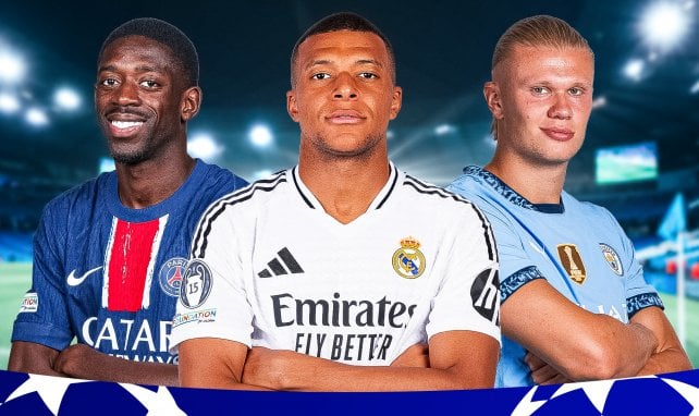 Dembélé, Mbappé et Haaland sur le pont