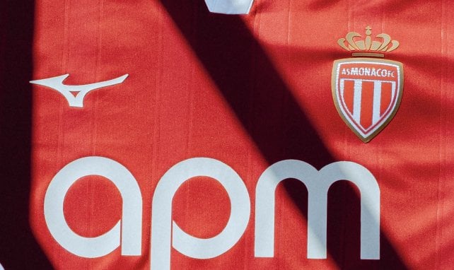 maillot domicile 2025/2026 AS Monaco