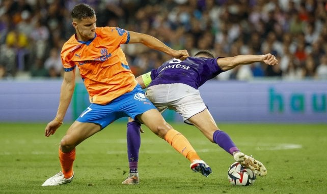 Valentin Carboni face à Toulouse