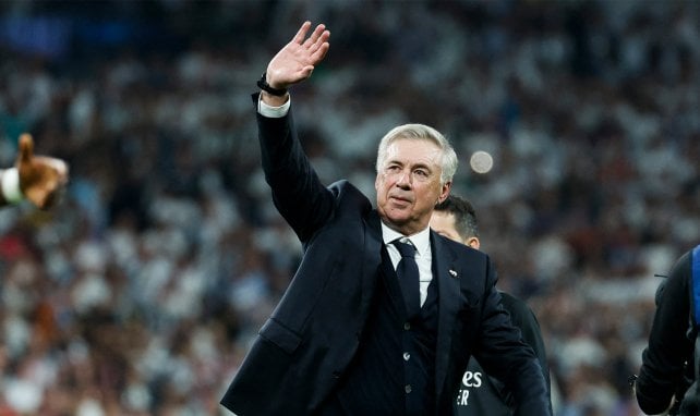 Carlo Ancelotti, au Real Madrid