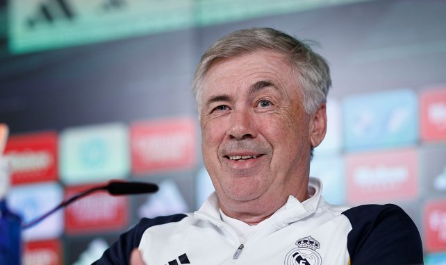 Carlo Ancelotti, entraîneur du Real Madrid