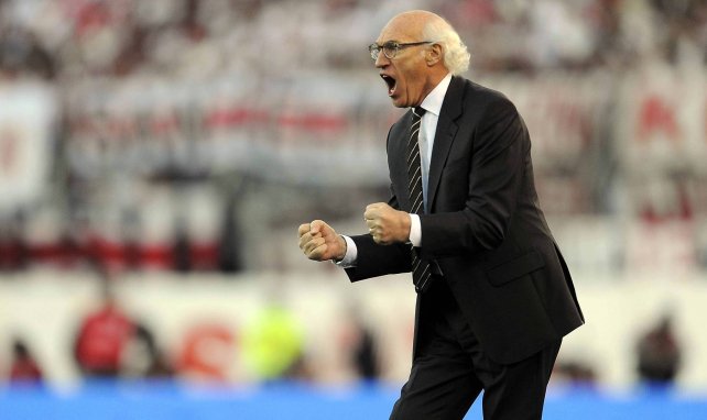 Carlos Bianchi lors de son passage sur le banc de Boca Juniors en 2013