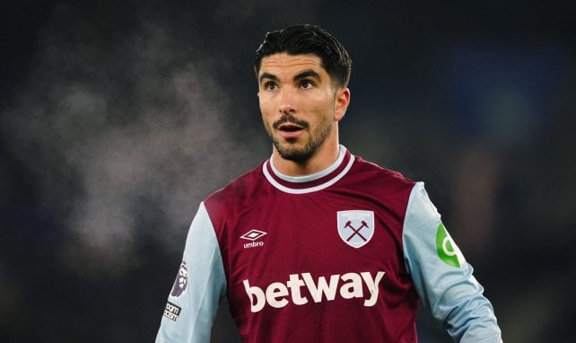 Carlos Soler avec West Ham