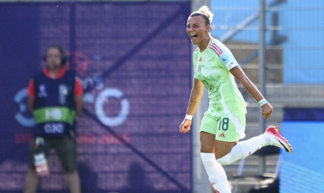 Arianna Caruso avec l'Italie