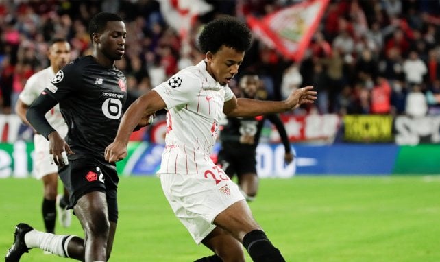 Timothy Weah au duel face à Jules Koundé