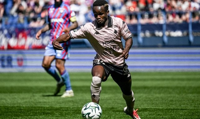 Cheikh Sabaly en action avec le FC Metz. 