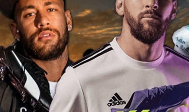 Messi chez adidas, Neymar chez Puma