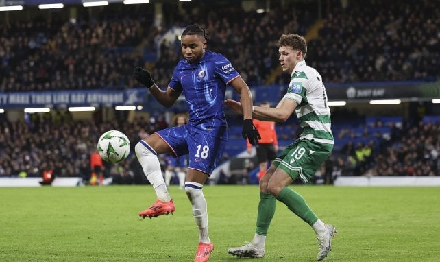Christopher Nkunku avec Chelsea