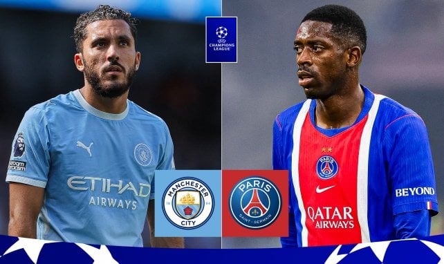Manchester City - PSG : les compositions probables 