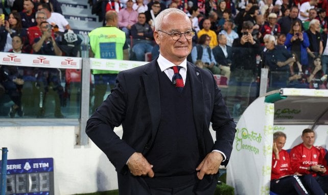 Claudio Ranieri, le nouvel entraineur de la Roma