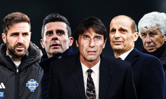 Les coachs en Serie A