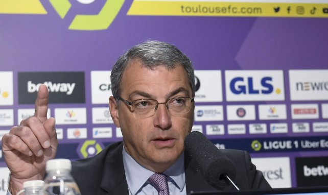 Damien Comolli, président du Toulouse FC