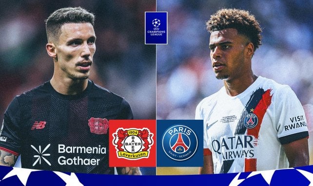 Bayer Leverkusen-PSG : les compositions probables