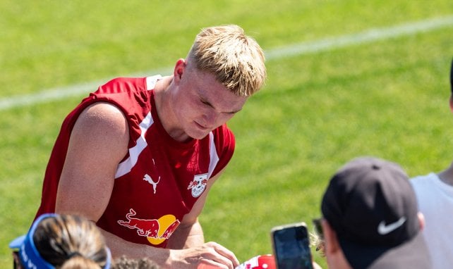 RB Leipzig : la Lazio, Galatasaray et Leeds intéressés par Conrad Harder