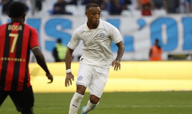 Derek Cornelius sous le maillot de l'OM