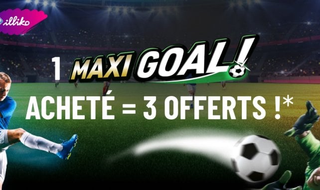 Profitez de l’offre exclusive FDJ avec 1 Maxi Goal acheté = 3 offerts !*