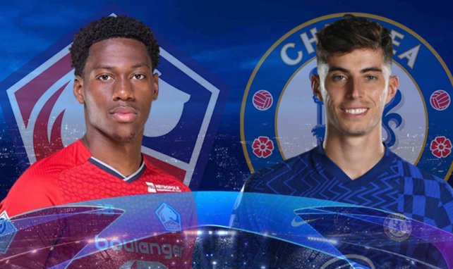 Jonathan David (LOSC) face à Kai Havertz (Chelsea)