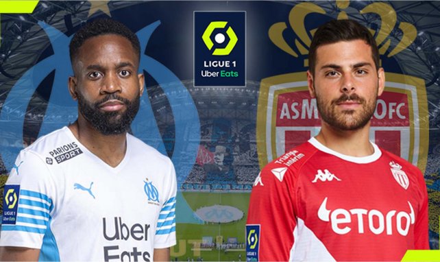 Cédric Bakambu (OM) face à Kevin Volland (ASM)