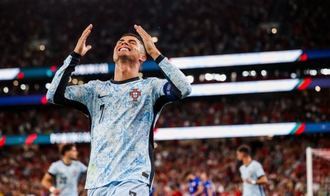 Cristiano Ronaldo sous le maillot du Portugal