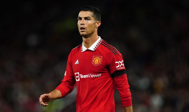 Cristiano Ronaldo sous les couleurs mancuniennes.