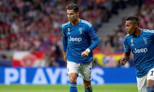 Cristiano Ronaldo en action avec la Juventus