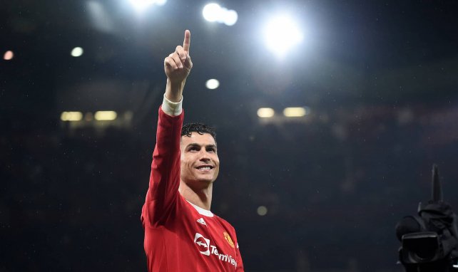 Cristiano Ronaldo sous les couleurs de Manchester United
