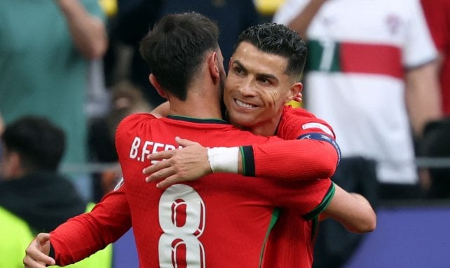 Bruno Fernandes remercie Cristiano Ronaldo