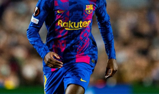 Ousmane Dembélé avec le FC Barcelone