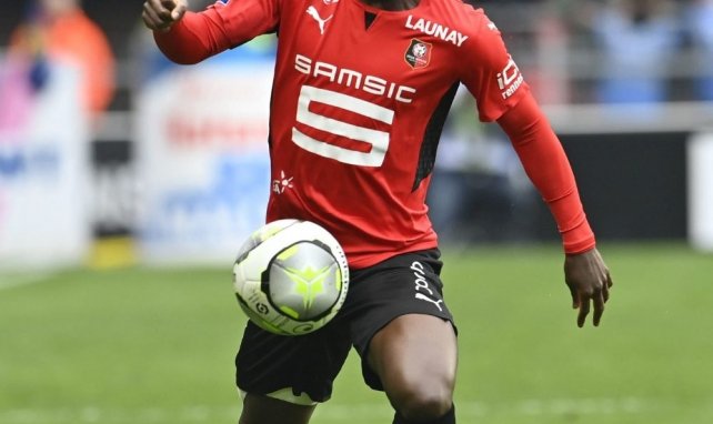 Jérémy Doku avec le SRFC en Ligue 1