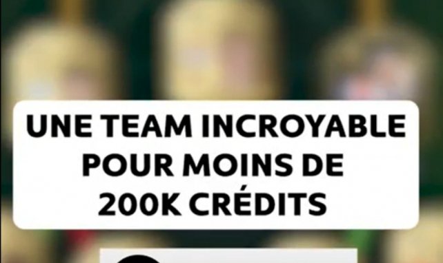 Une team incroyable pour moins de 200k crédits, Culture FUT (FIFA 22)